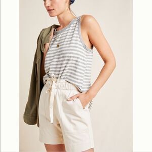 FRYE X Anthropologie Paperbag Waisted Shorts